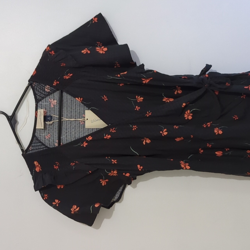 Floral wrap dress